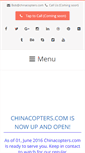 Mobile Screenshot of chinacopters.com